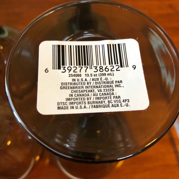 Black Glass Wine Glasses Set of 4 Grey Smoked Glass Free Gift Entertaining - Picture 6 of 8